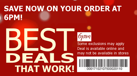 6pm Coupon Code