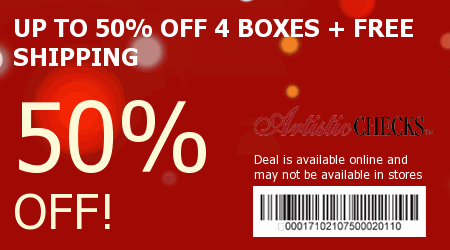 Artistic Checks Coupon Code