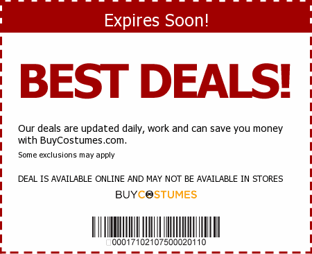 BuyCostumes Promo Code