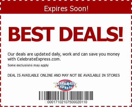 Celebrate Express Promo Code