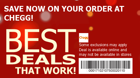 Chegg Coupon Code