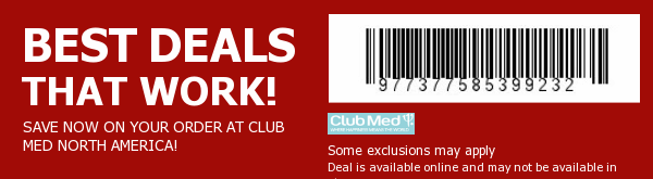 Club Med Coupon