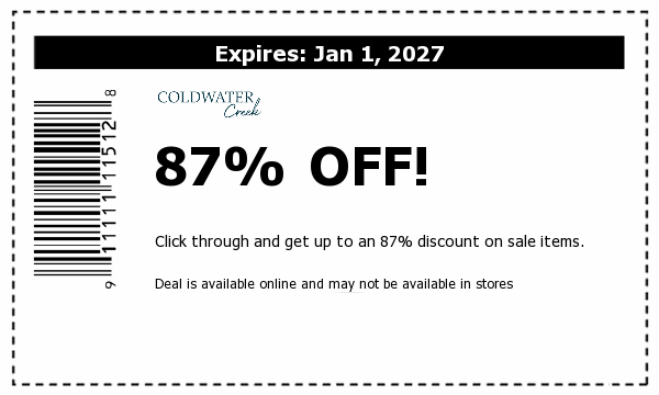 Coldwater Creek Deals