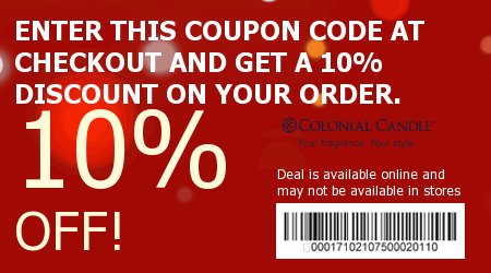 Colonial Candle Coupon Code
