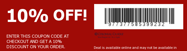 Colonial Candle Coupon