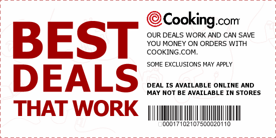 Cooking.com Coupons