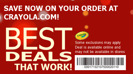 Crayola Coupon Code