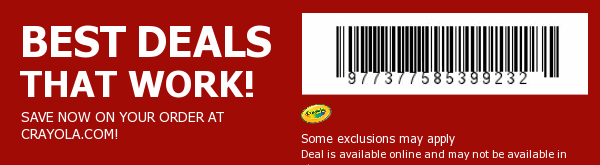 Crayola Coupon