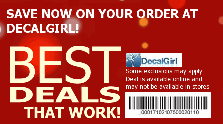 DecalGirl Coupon Code