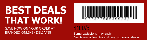 Delias Coupon