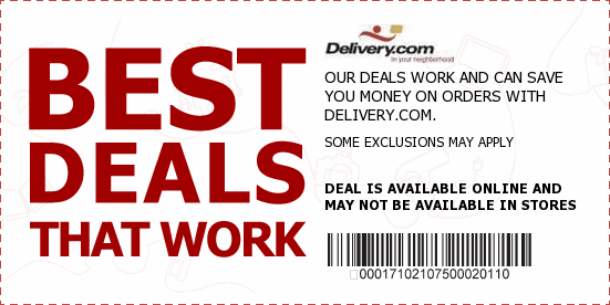 Delivery.com Coupons