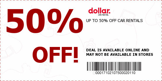 Dollar Rent-a-Car Coupons