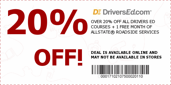 Drivers Ed Coupons