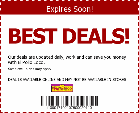 El Pollo Loco Promo Code