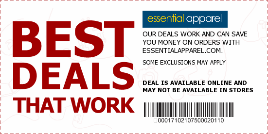 Essential Apparel Coupons