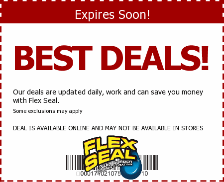 Flex Seal Promo Code