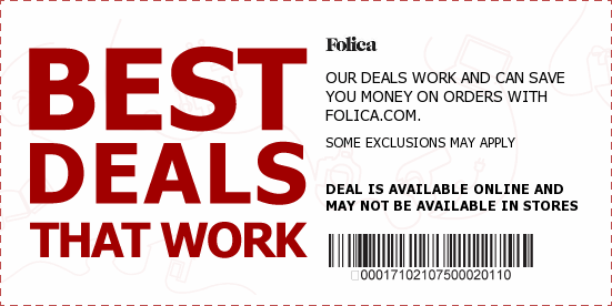 Folica Coupons