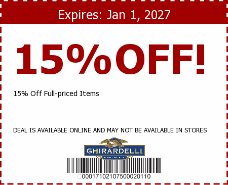 Ghirardelli Promo Code