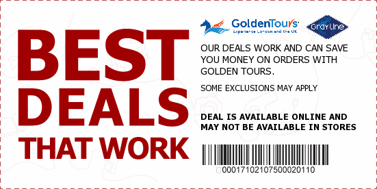 Golden Tours Coupons