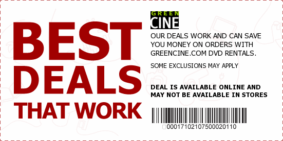Green Cine Coupons