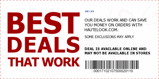 HauteLook Coupons