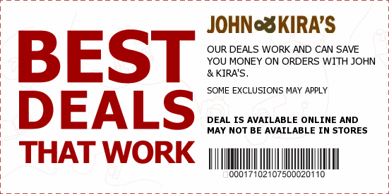 John & Kira's Coupons