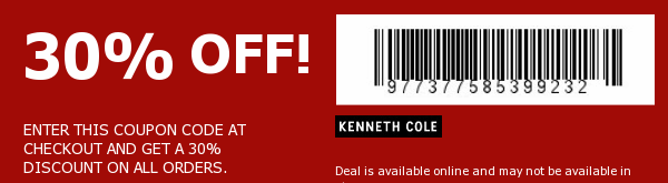 Kenneth Cole Coupon