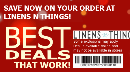 Linens n Things Coupon Code
