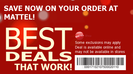Mattel Coupon Code