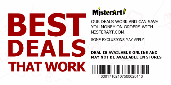 MisterArt Coupons