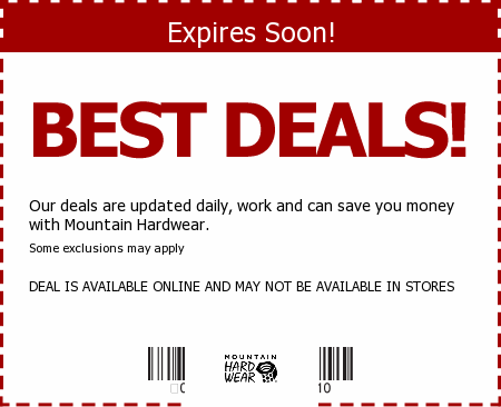 Mountain Hardwear Promo Code