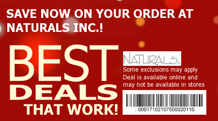 Naturals Inc. Coupon Code