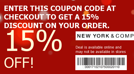 New York and Company Coupon Code