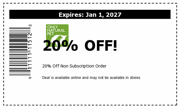 Only Natural Pet Store Deals