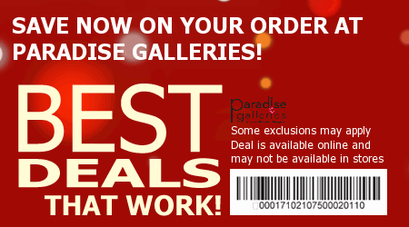 Paradise Galleries Coupon Code