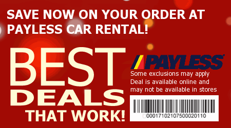 Payless Car Rental Coupon Code