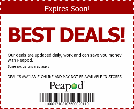 Peapod Promo Code