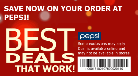 Pepsi Coupon Code
