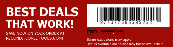 ReconditionedTools.com Coupon