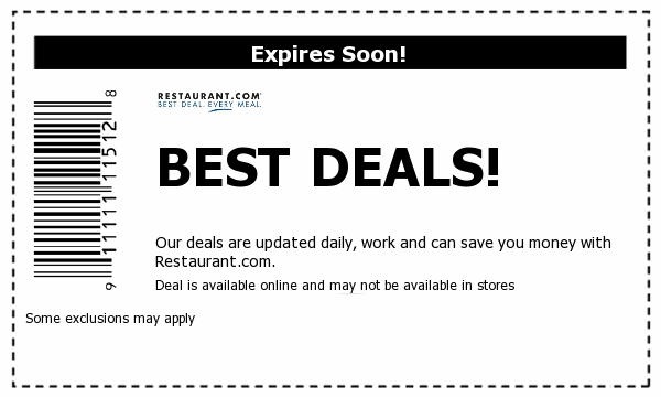 Restaurant.com Deals