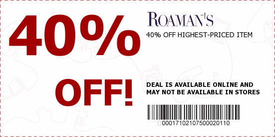 Roaman's Coupons