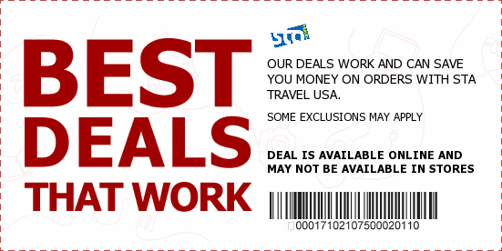 STA Travel Coupons