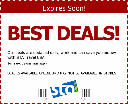 STA Travel Promo Code
