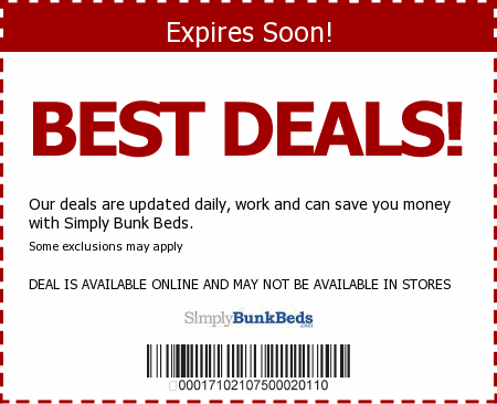 Simply Bunk Beds Promo Code