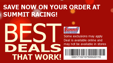 Summit Racing Coupon Code