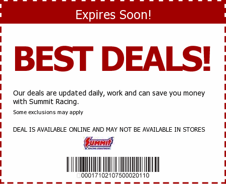 Summit Racing Promo Code