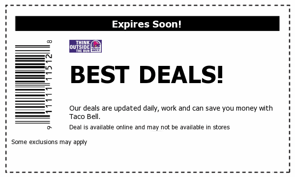 Taco Bell Deals