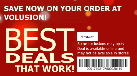 Volusion Coupon Code
