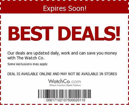Watch Co Promo Code