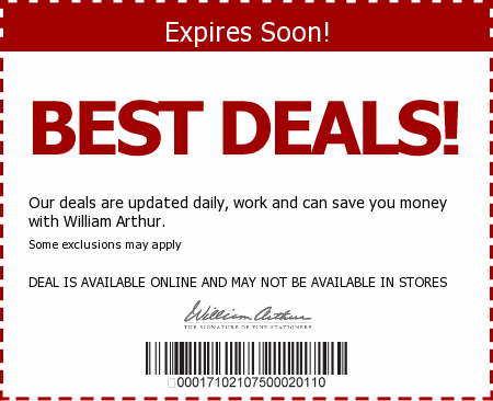 William Arthur Promo Code